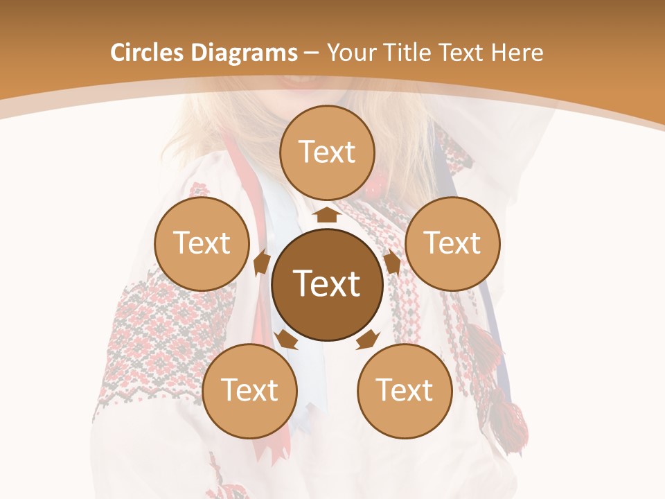 Female Europe Elegant PowerPoint Template