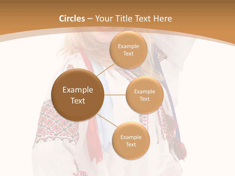 Female Europe Elegant PowerPoint Template