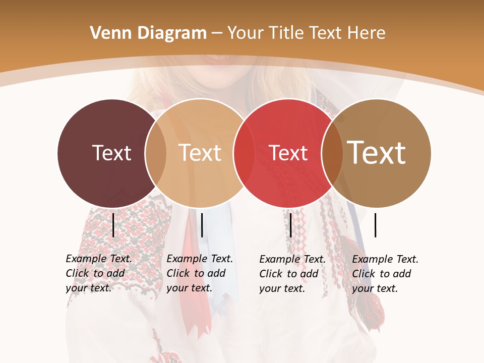 Female Europe Elegant PowerPoint Template