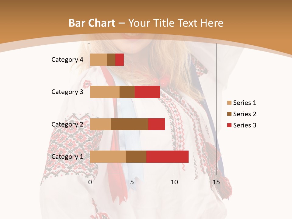 Female Europe Elegant PowerPoint Template