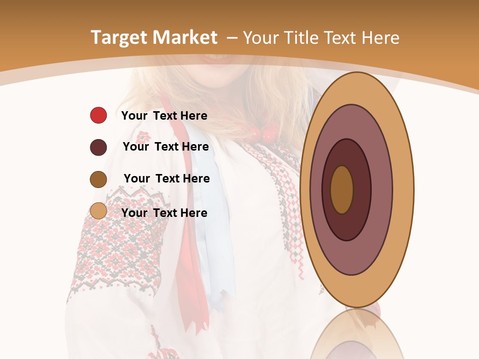 Female Europe Elegant PowerPoint Template