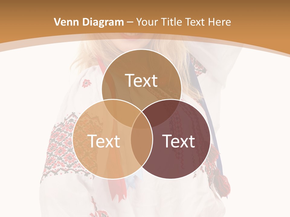 Female Europe Elegant PowerPoint Template