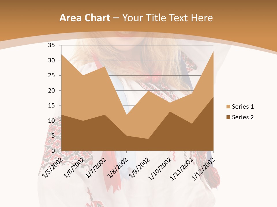 Female Europe Elegant PowerPoint Template