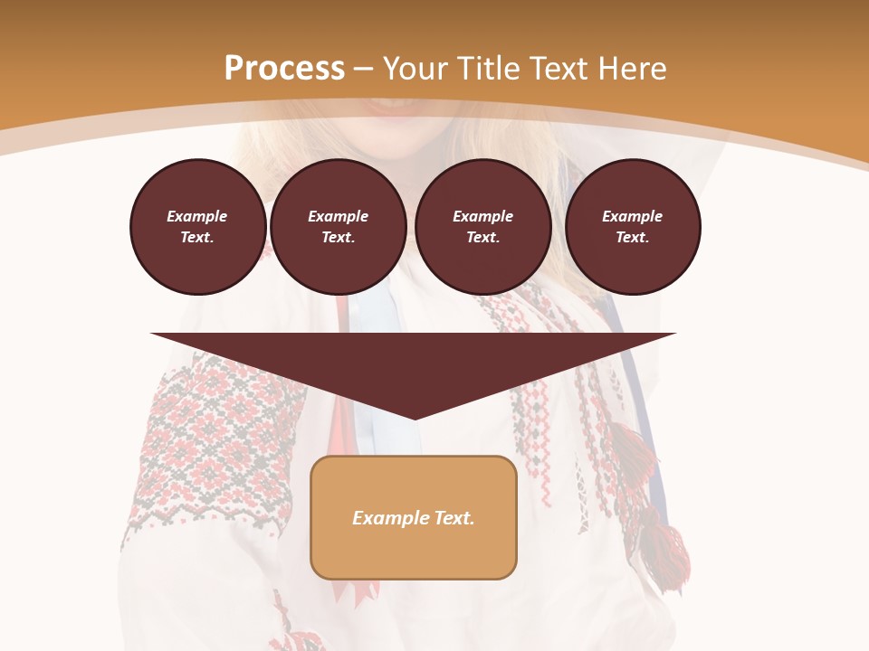 Female Europe Elegant PowerPoint Template