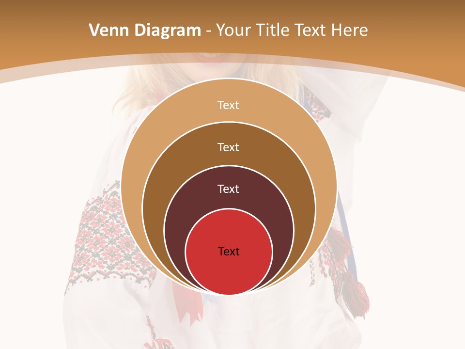 Female Europe Elegant PowerPoint Template