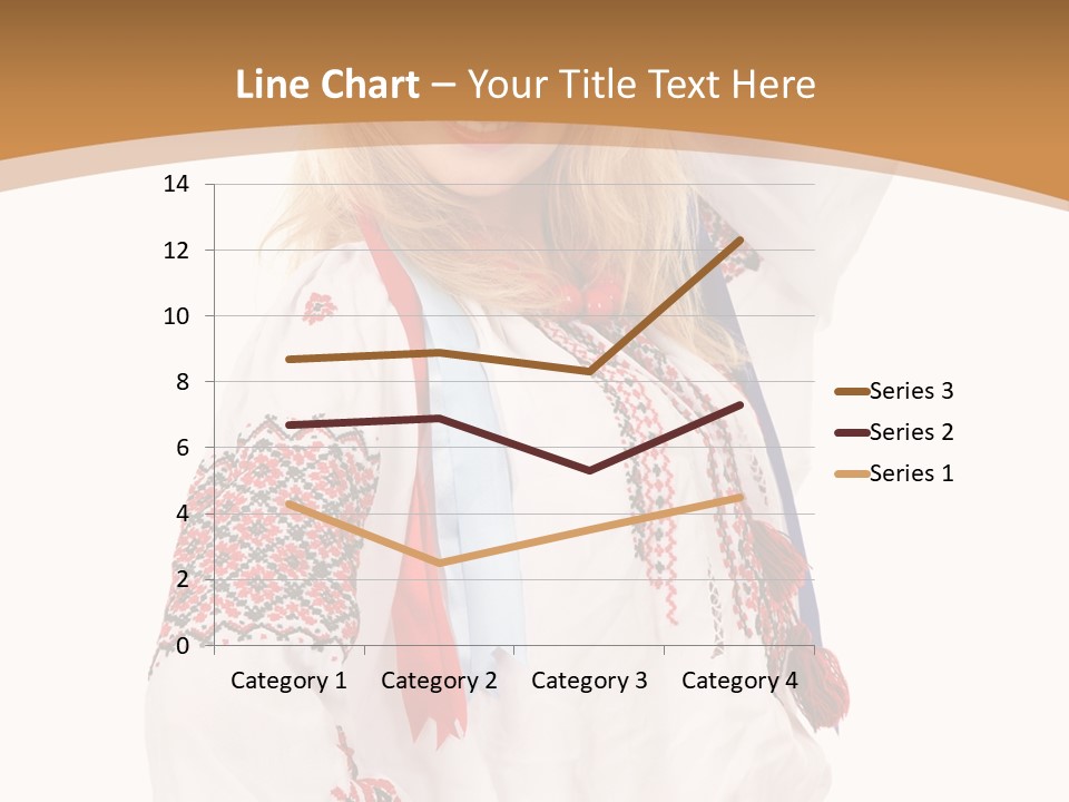 Female Europe Elegant PowerPoint Template