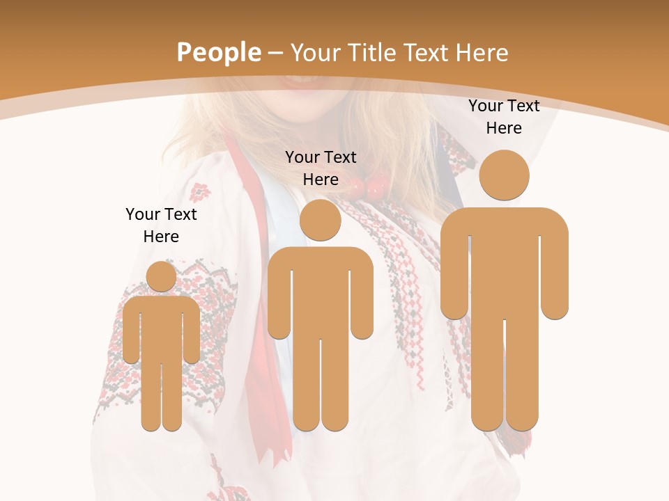 Female Europe Elegant PowerPoint Template