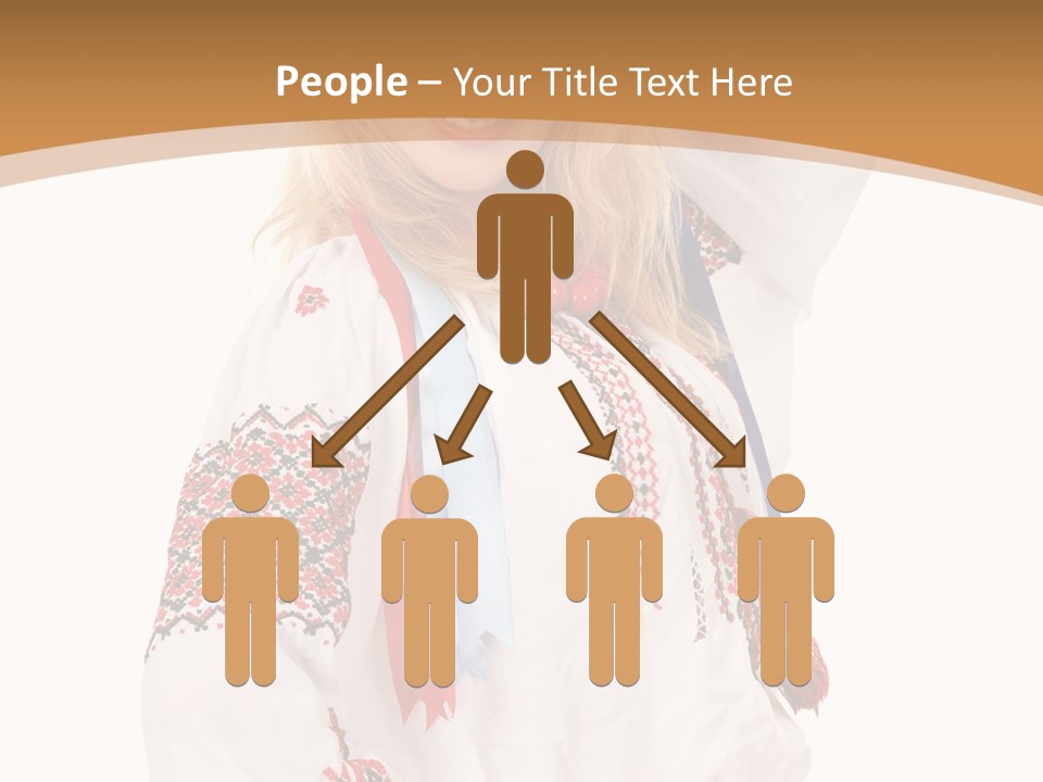 Female Europe Elegant PowerPoint Template