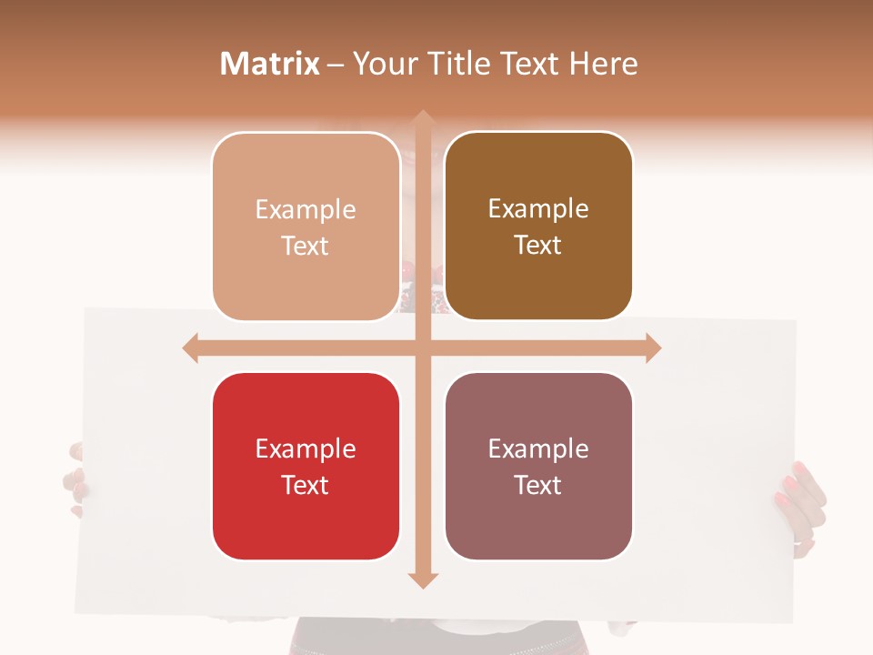 Woman Decoration Fashion PowerPoint Template