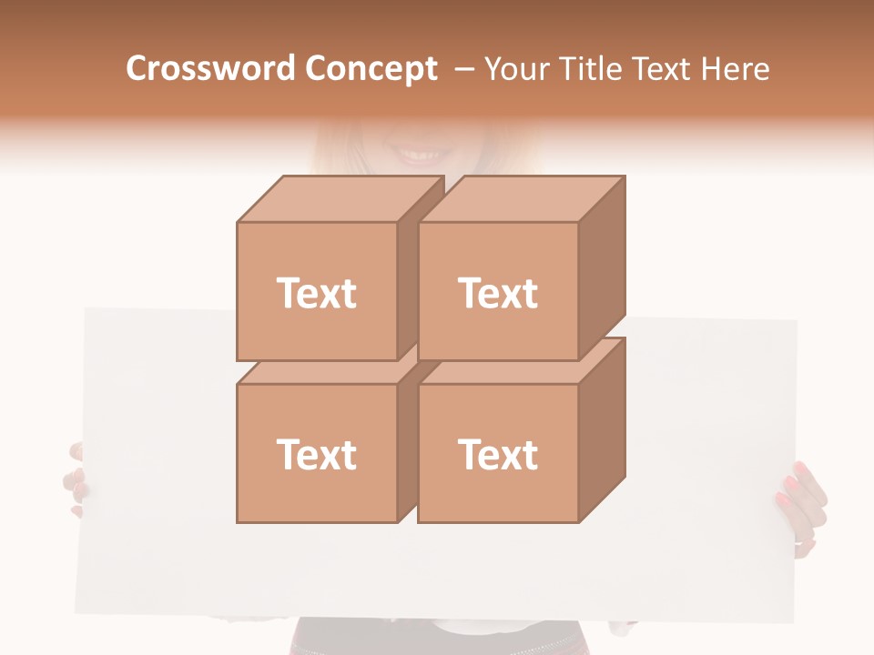 Woman Decoration Fashion PowerPoint Template