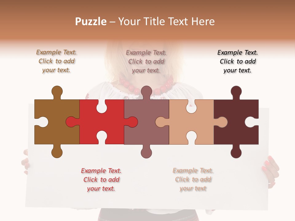 Woman Decoration Fashion PowerPoint Template