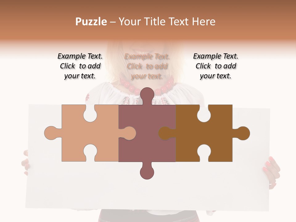 Woman Decoration Fashion PowerPoint Template