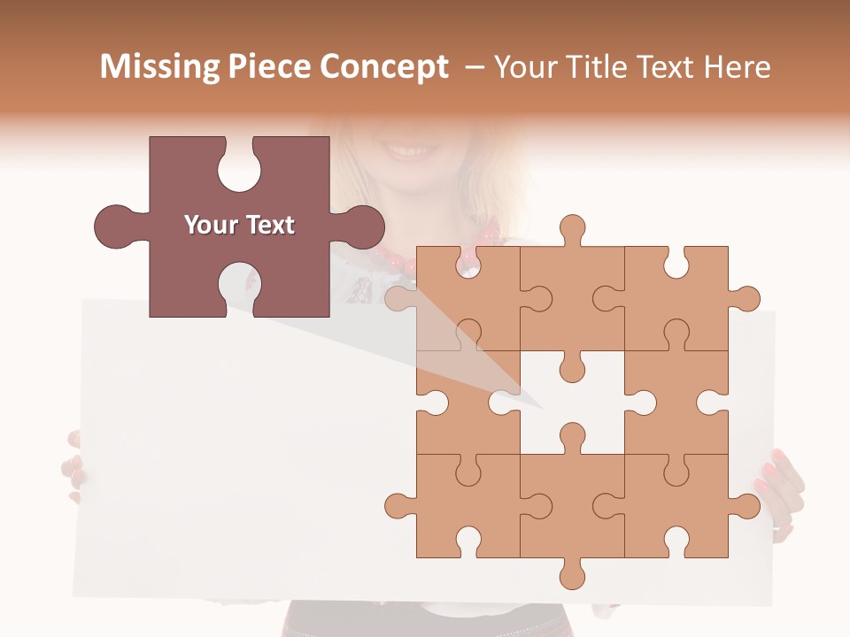 Woman Decoration Fashion PowerPoint Template