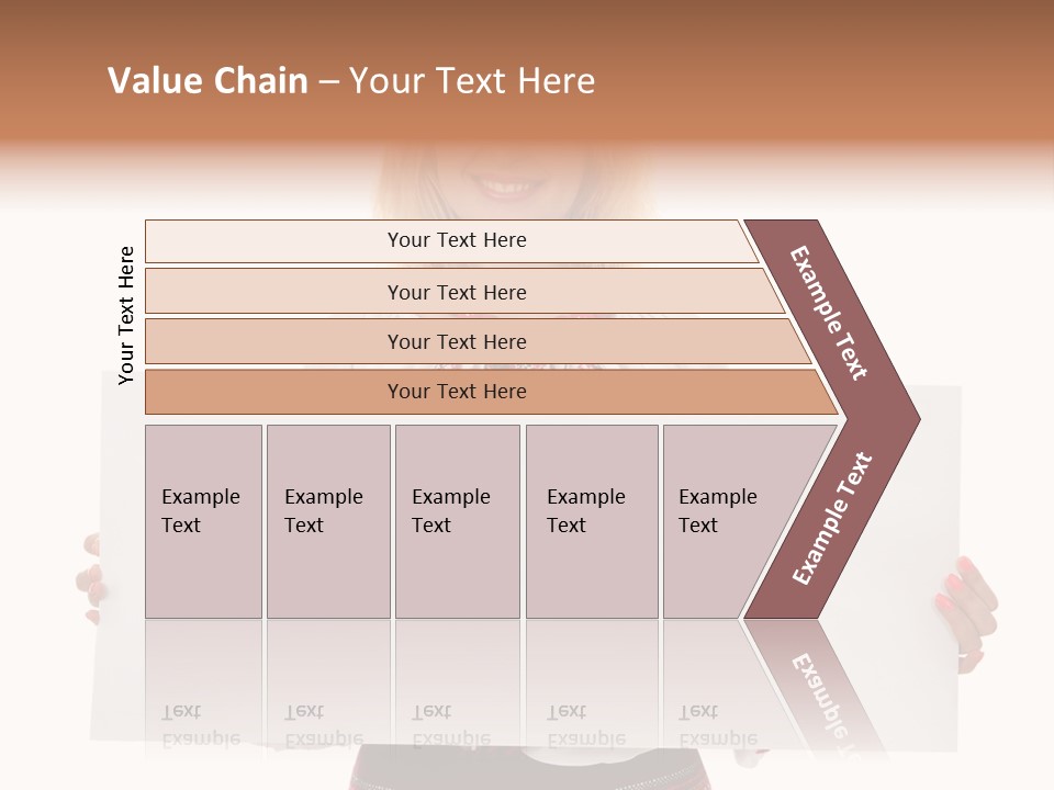 Woman Decoration Fashion PowerPoint Template