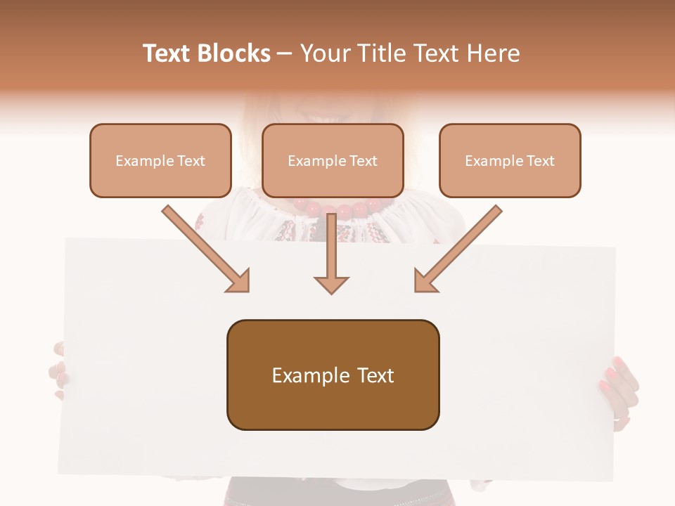 Woman Decoration Fashion PowerPoint Template