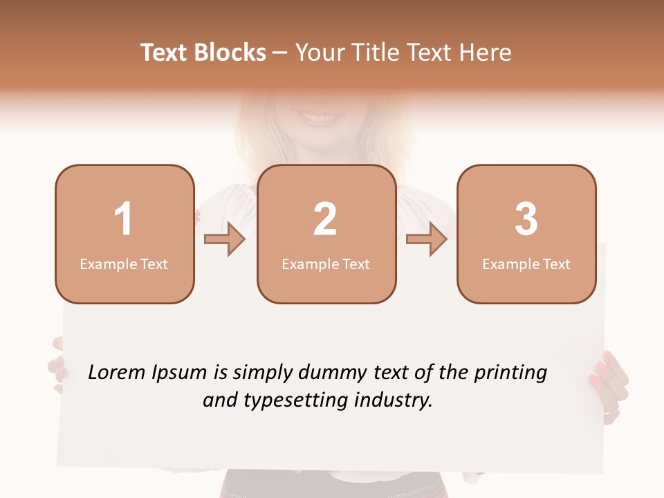 Woman Decoration Fashion PowerPoint Template