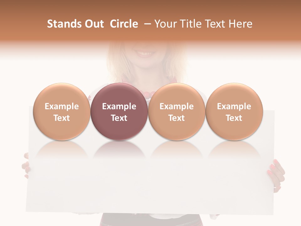 Woman Decoration Fashion PowerPoint Template