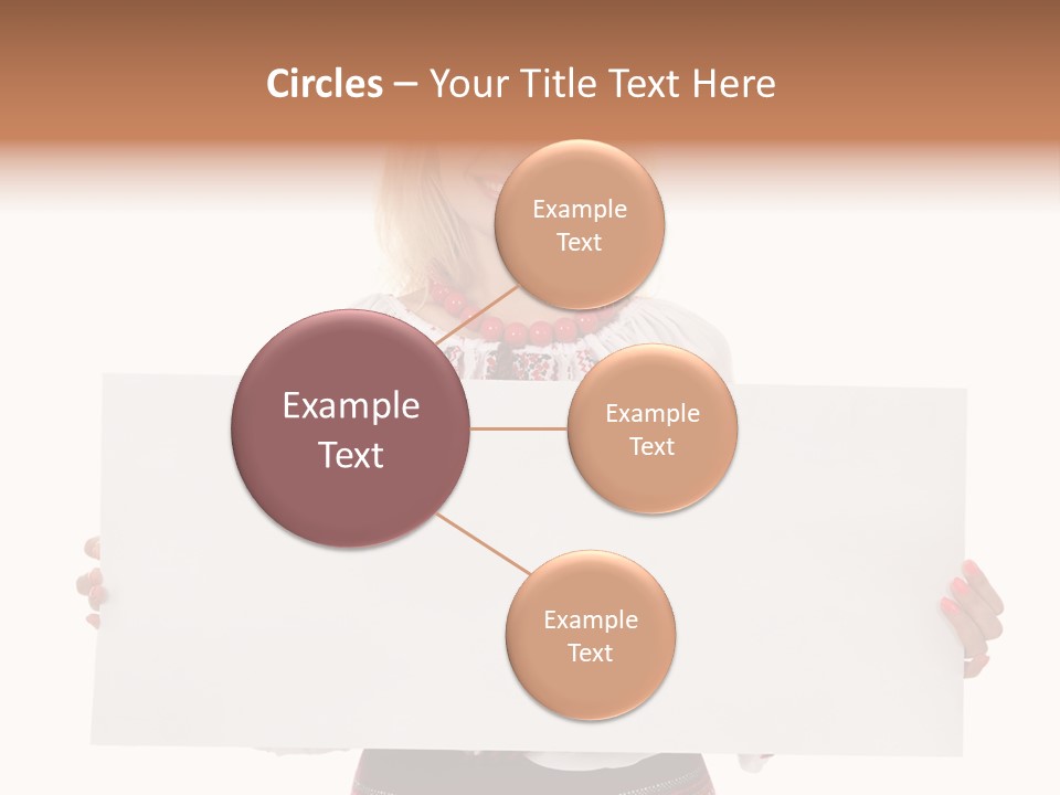 Woman Decoration Fashion PowerPoint Template