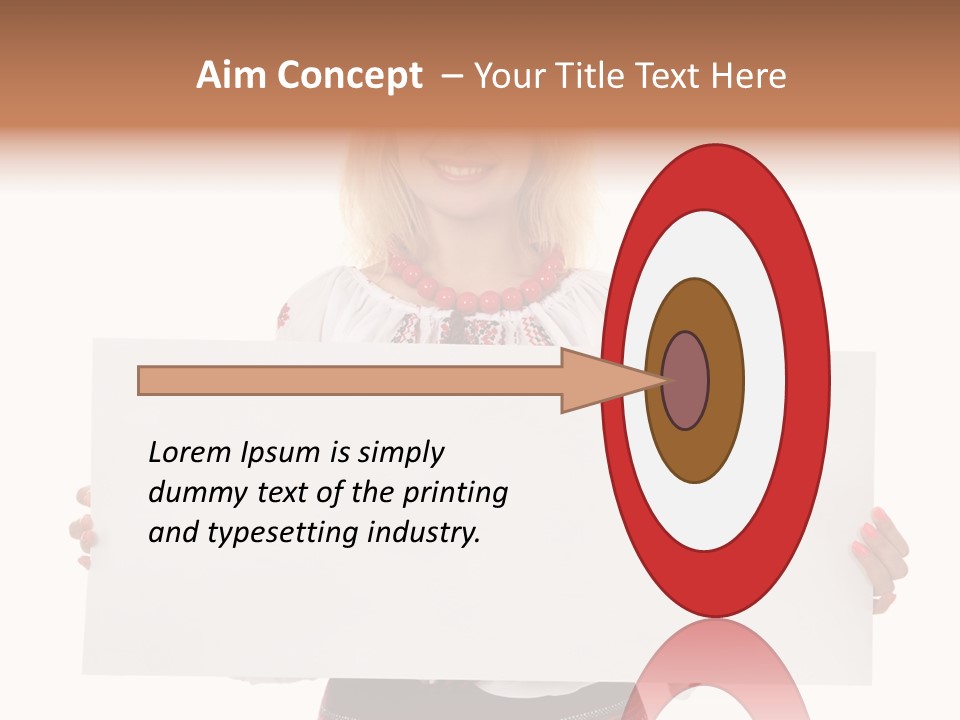 Woman Decoration Fashion PowerPoint Template