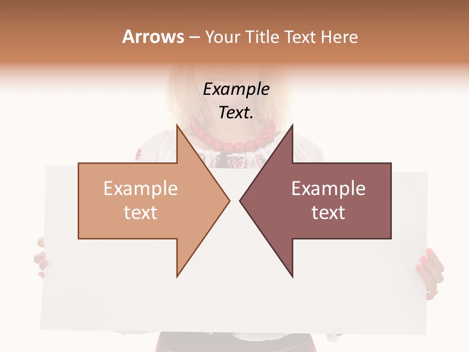 Woman Decoration Fashion PowerPoint Template