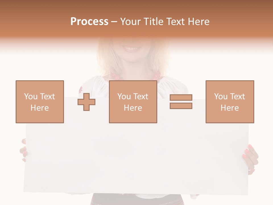 Woman Decoration Fashion PowerPoint Template
