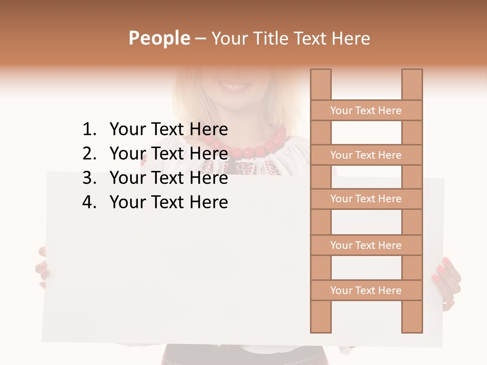 Woman Decoration Fashion PowerPoint Template