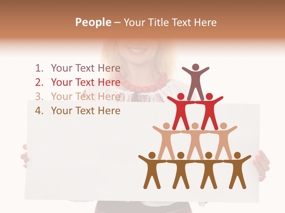 Woman Decoration Fashion PowerPoint Template