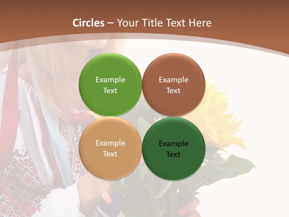Traditional Female Skirt PowerPoint Template