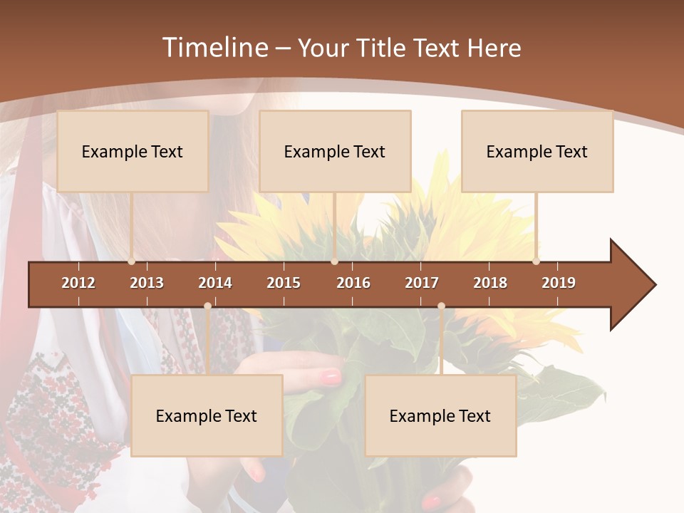 Traditional Female Skirt PowerPoint Template