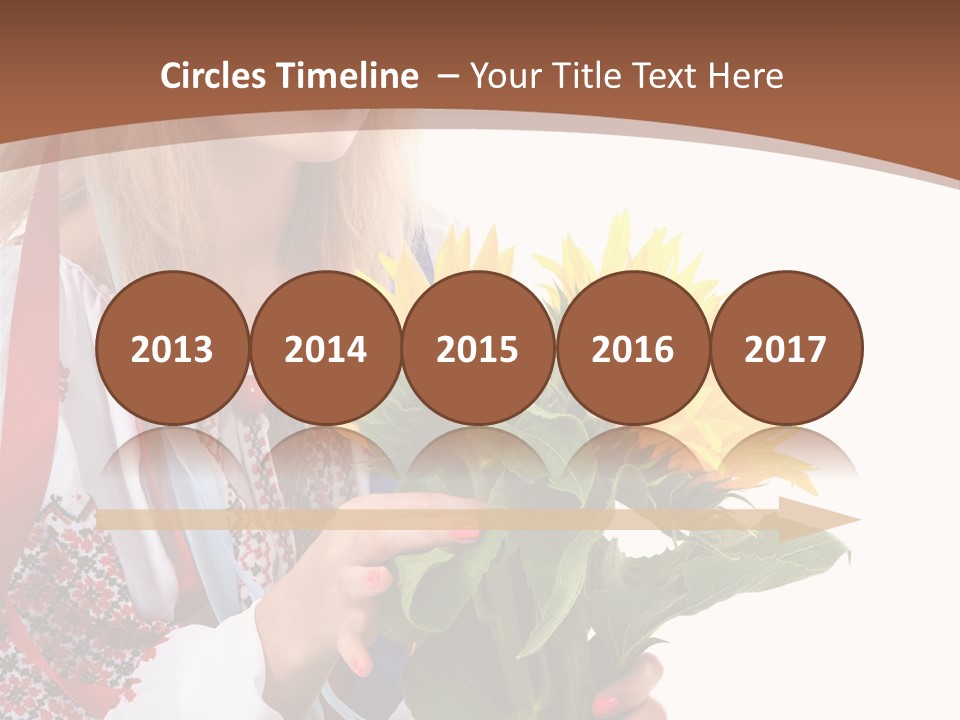 Traditional Female Skirt PowerPoint Template