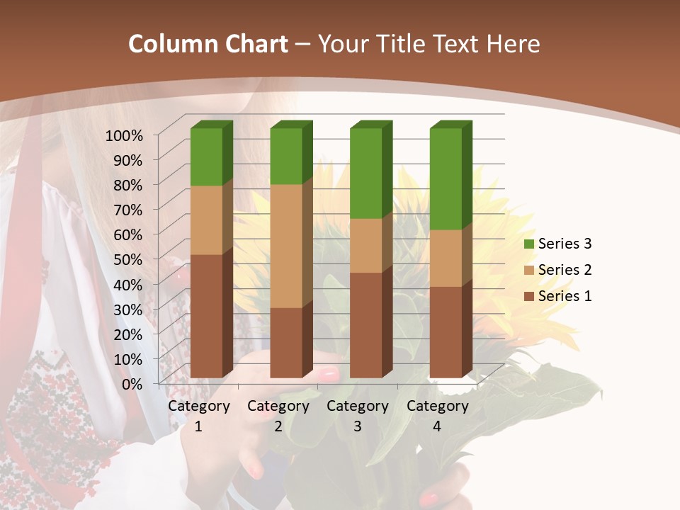 Traditional Female Skirt PowerPoint Template