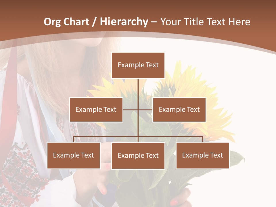 Traditional Female Skirt PowerPoint Template
