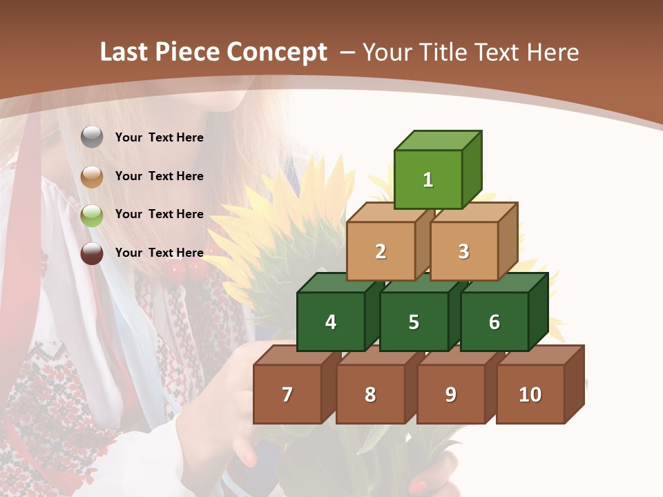 Traditional Female Skirt PowerPoint Template