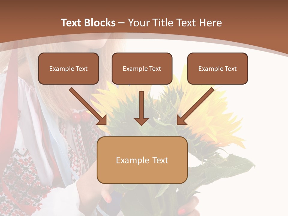 Traditional Female Skirt PowerPoint Template