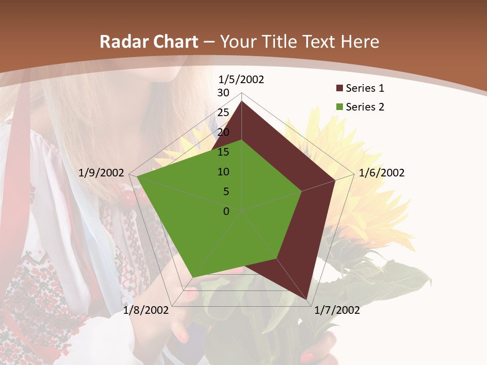 Traditional Female Skirt PowerPoint Template