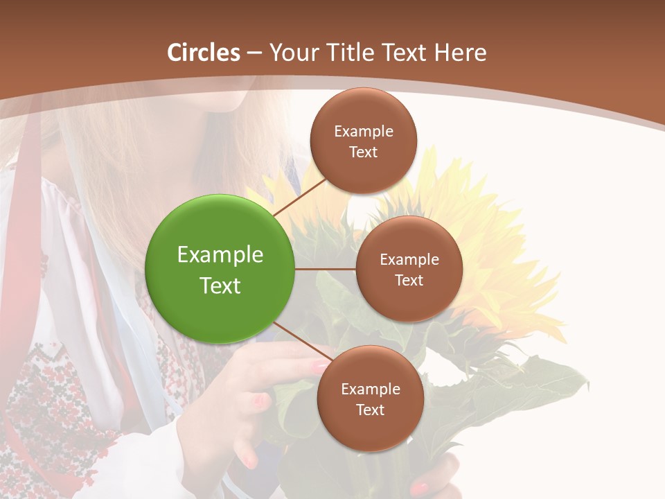 Traditional Female Skirt PowerPoint Template