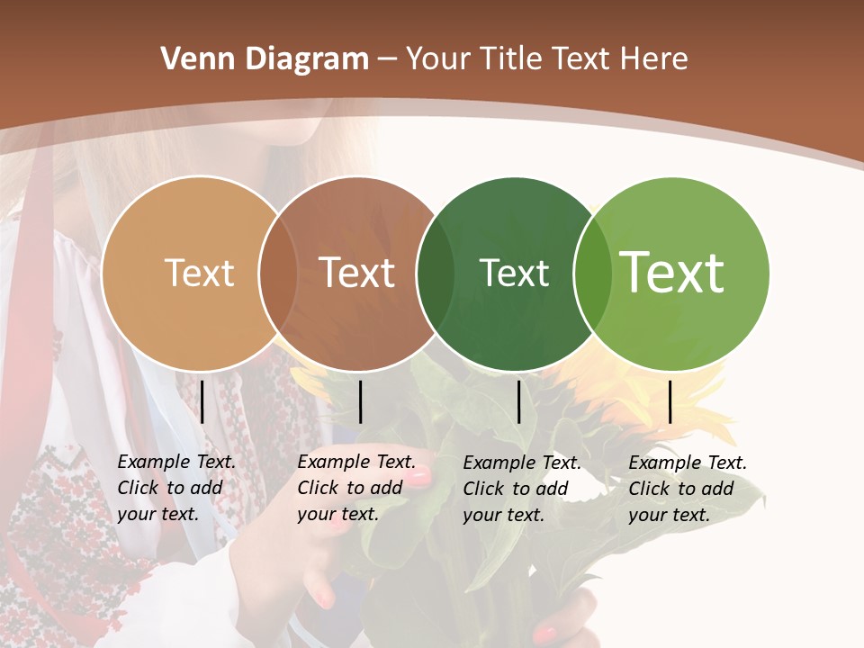 Traditional Female Skirt PowerPoint Template