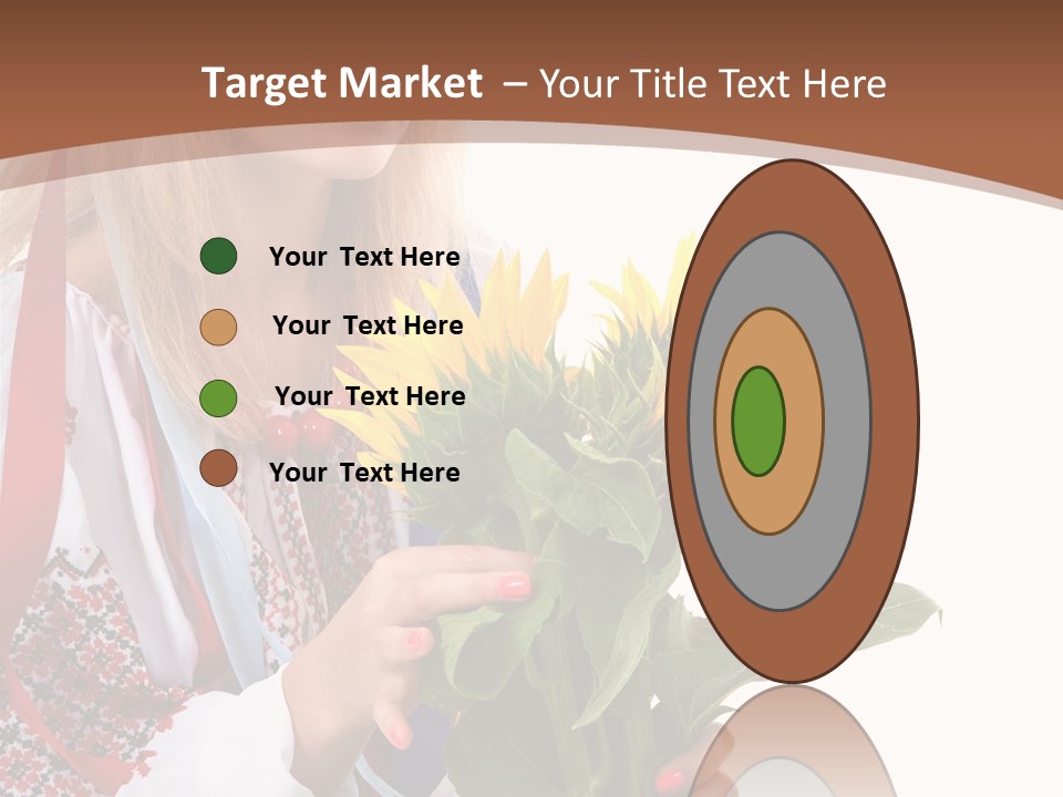 Traditional Female Skirt PowerPoint Template