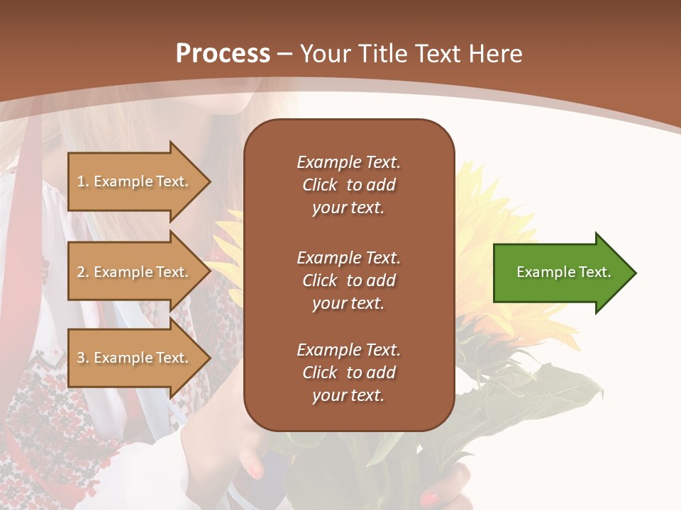 Traditional Female Skirt PowerPoint Template