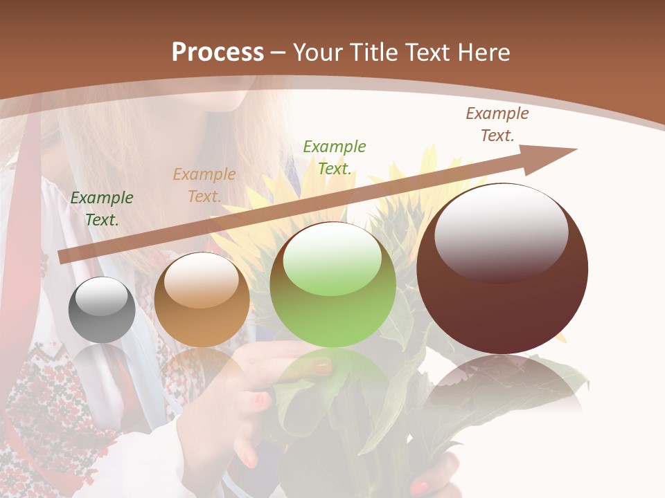 Traditional Female Skirt PowerPoint Template