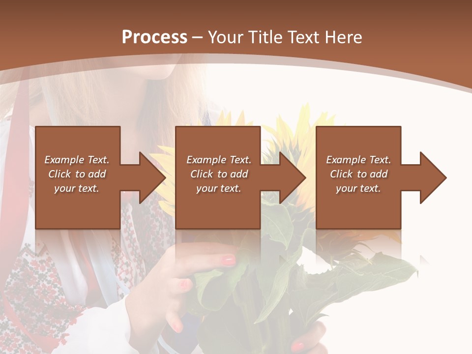 Traditional Female Skirt PowerPoint Template