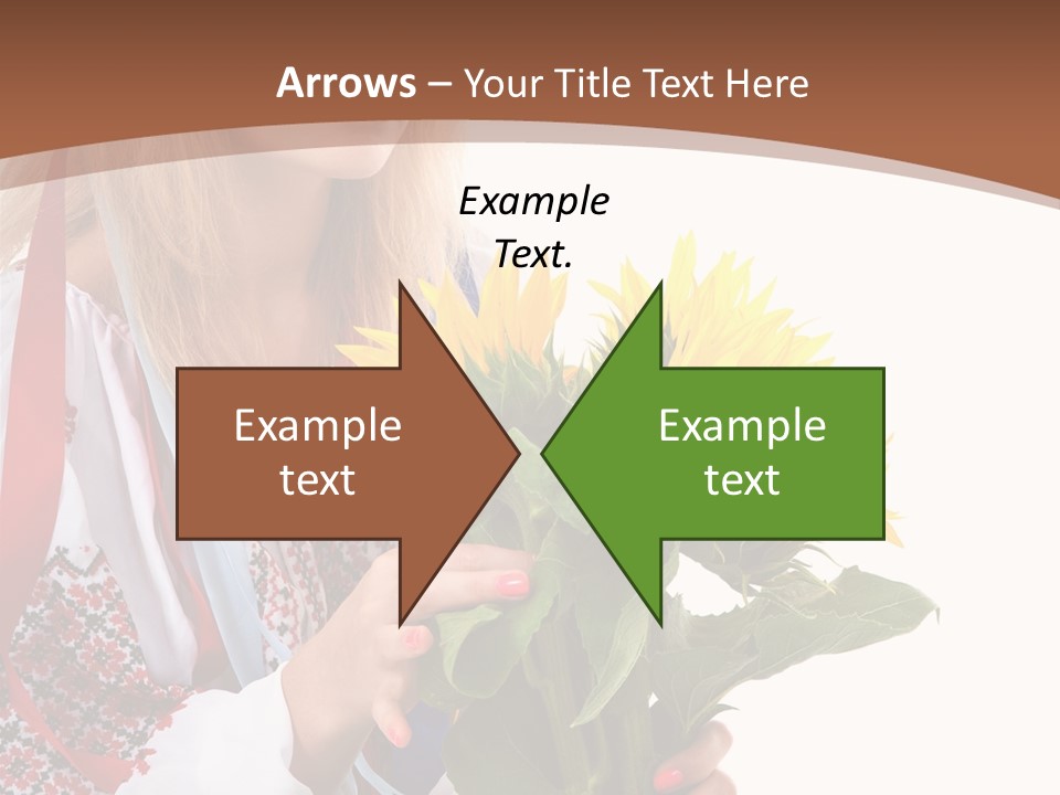 Traditional Female Skirt PowerPoint Template