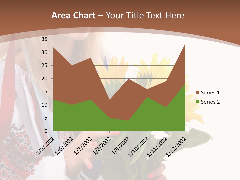 Traditional Female Skirt PowerPoint Template