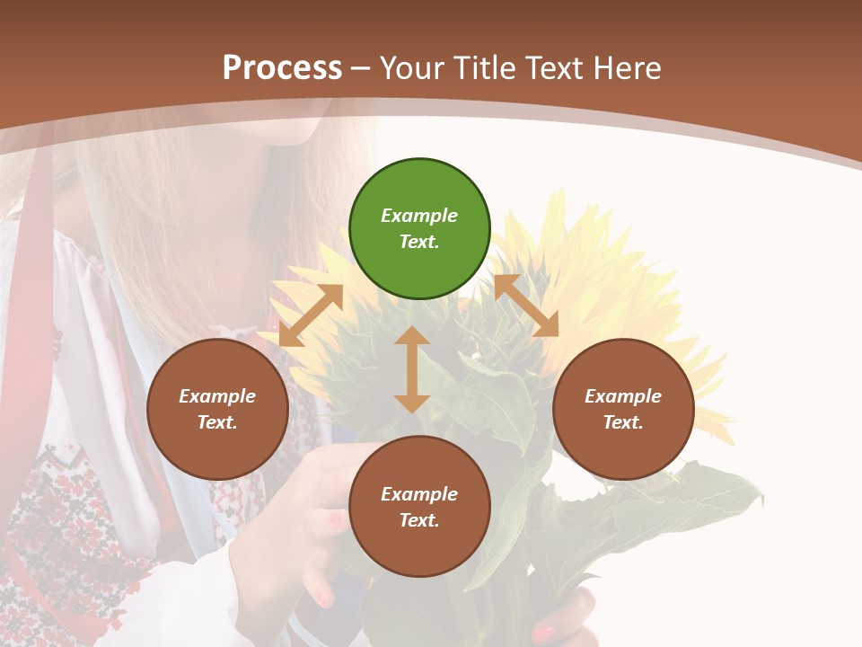 Traditional Female Skirt PowerPoint Template