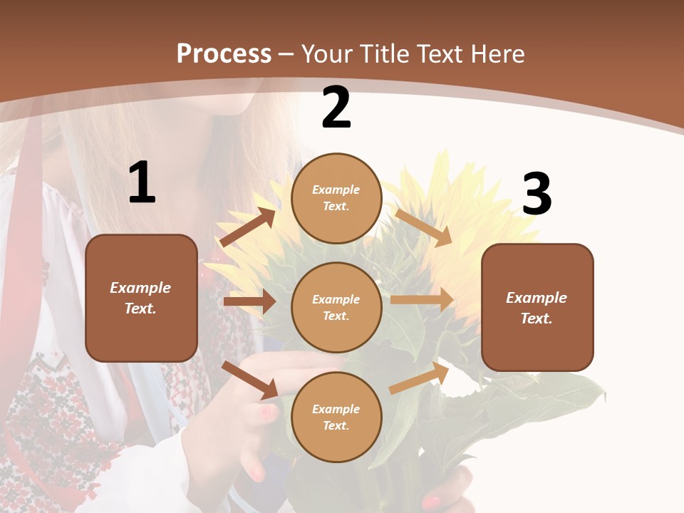 Traditional Female Skirt PowerPoint Template