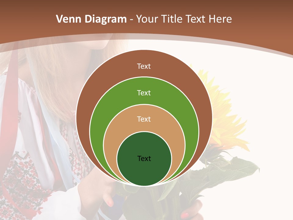 Traditional Female Skirt PowerPoint Template