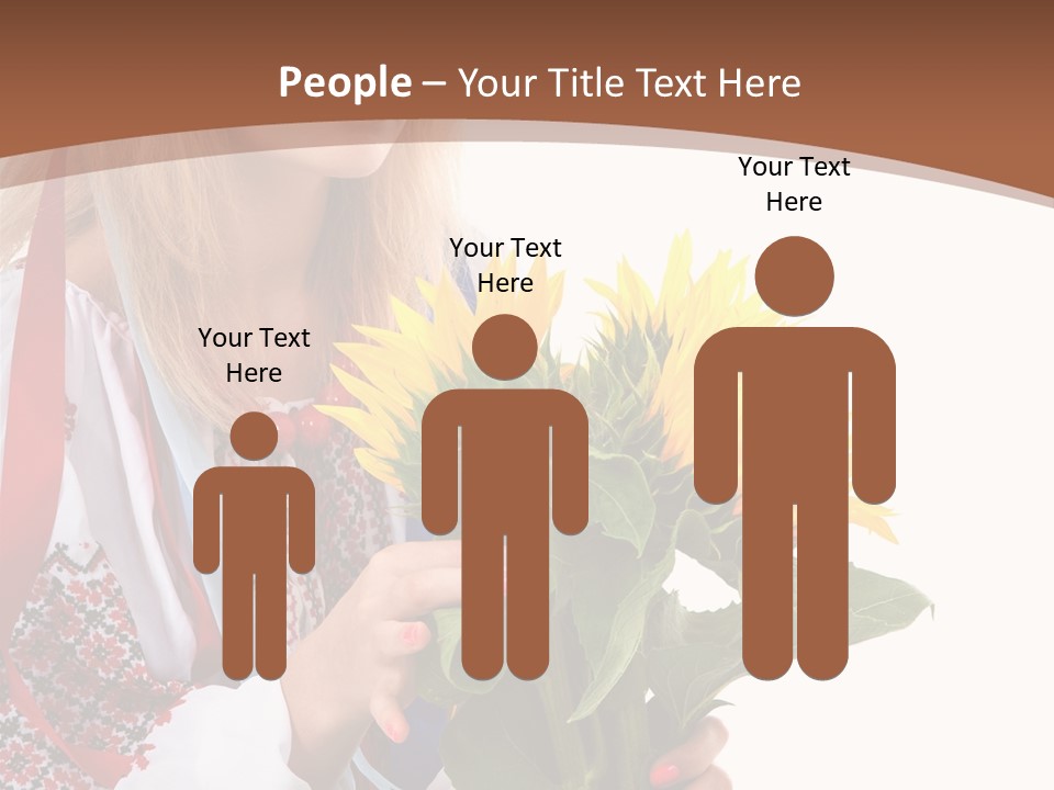 Traditional Female Skirt PowerPoint Template