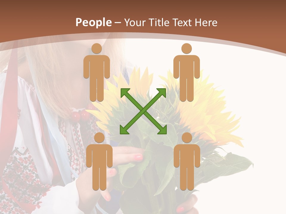 Traditional Female Skirt PowerPoint Template