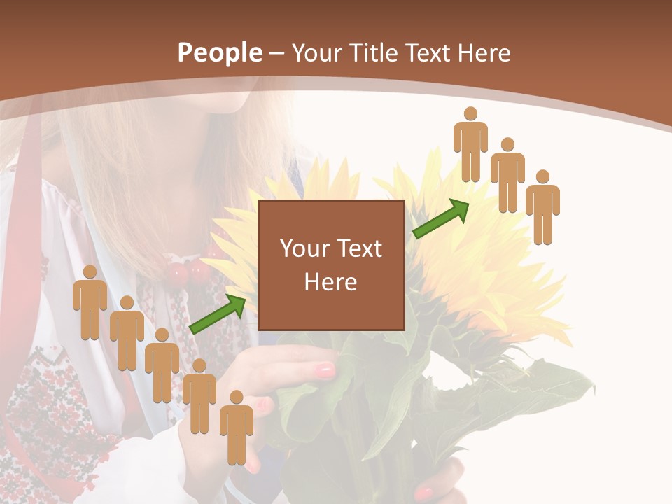 Traditional Female Skirt PowerPoint Template