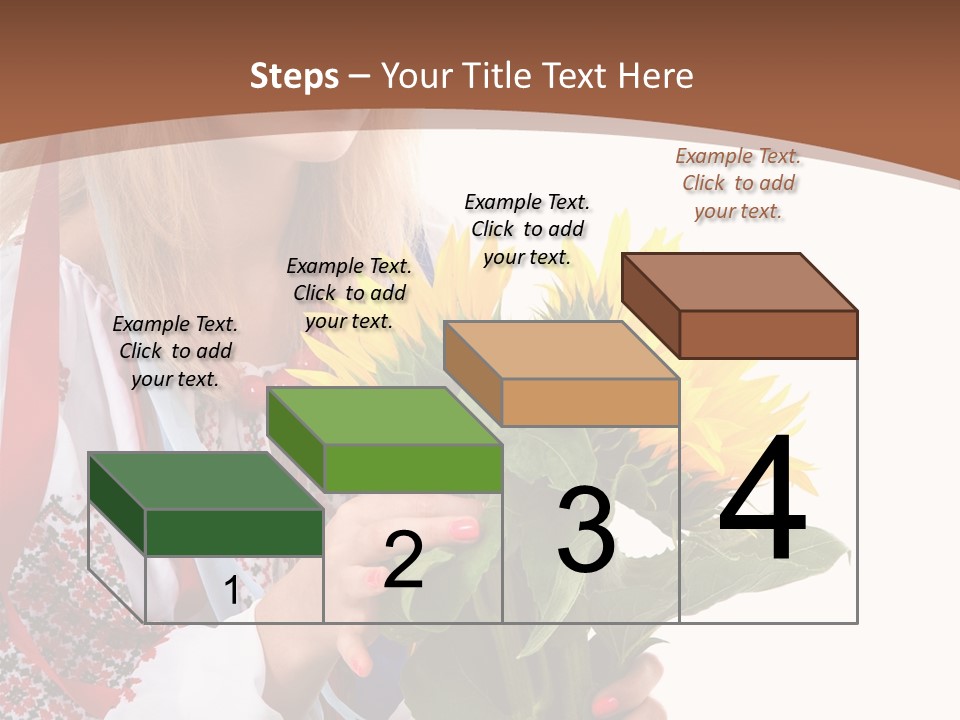 Traditional Female Skirt PowerPoint Template